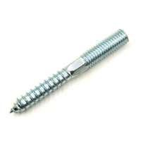 2-Count 1/4-in x 2-1/2-in Zinc-Plated Double End Wood Threaded Six Lobe Torx Plus Dowel Screw Hanger Bolt