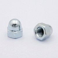 DIN1587 Hex cap nut with carbon steel material