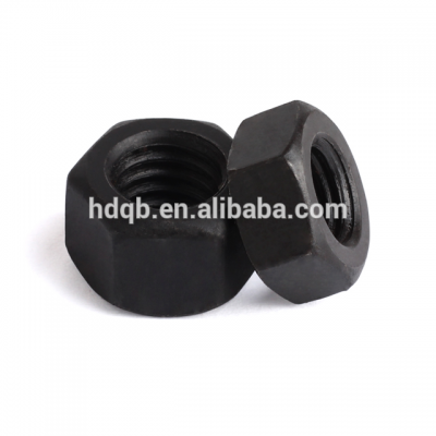 ASTM A194 Gr. 2h High Quality Hex Heavy Nut with Black Oxide