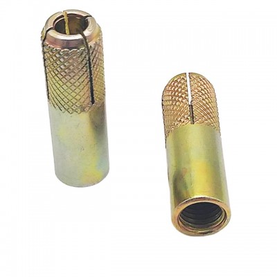 Drop in anchor 4.8 Grade Zinc Plated unifix In Concrete , M8 M12 Drop In Expansion Anchor