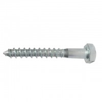 M10 Hexagon head wood screw DIN 571 Carbon Steel With Zinc plated