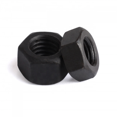 Black cheap price Fasteners Class 6/8/10/12 DIN934 Hex Nuts